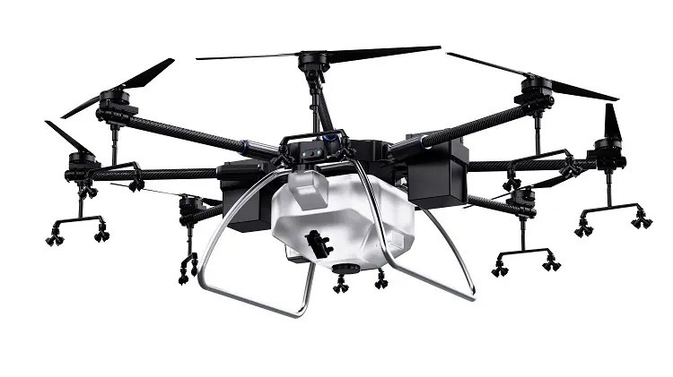 四旋翼打农药无人机图3