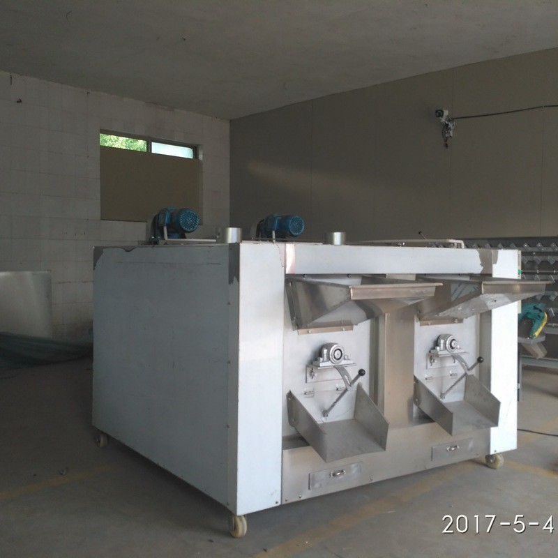 花生机械 花生烘烤机 花生双筒烘烤炉 坚果类烤炉 五香花生生产线图2