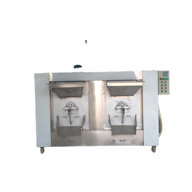 花生机械 花生烘烤机 花生双筒烘烤炉 坚果类烤炉 五香花生生产线图5