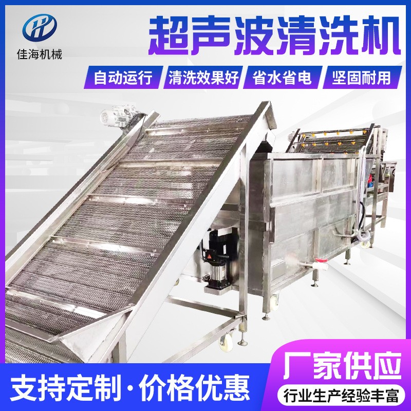 全自动果超声波清洗机 果蔬超声波清洗设备 大型水果蔬菜清洗机
