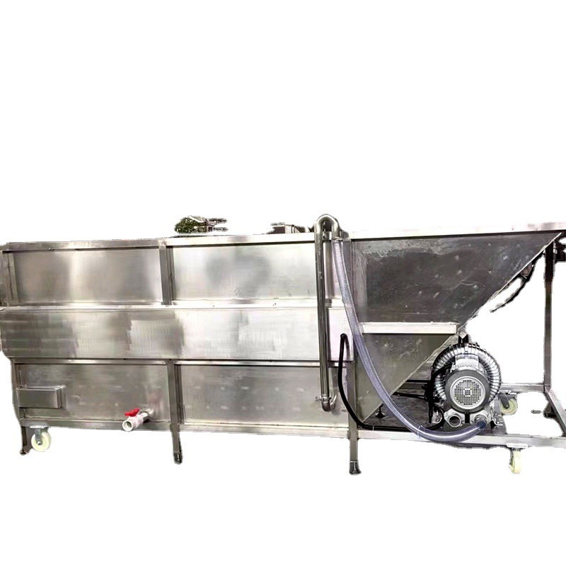 全自动果超声波清洗机 果蔬超声波清洗设备 大型水果蔬菜清洗机图5