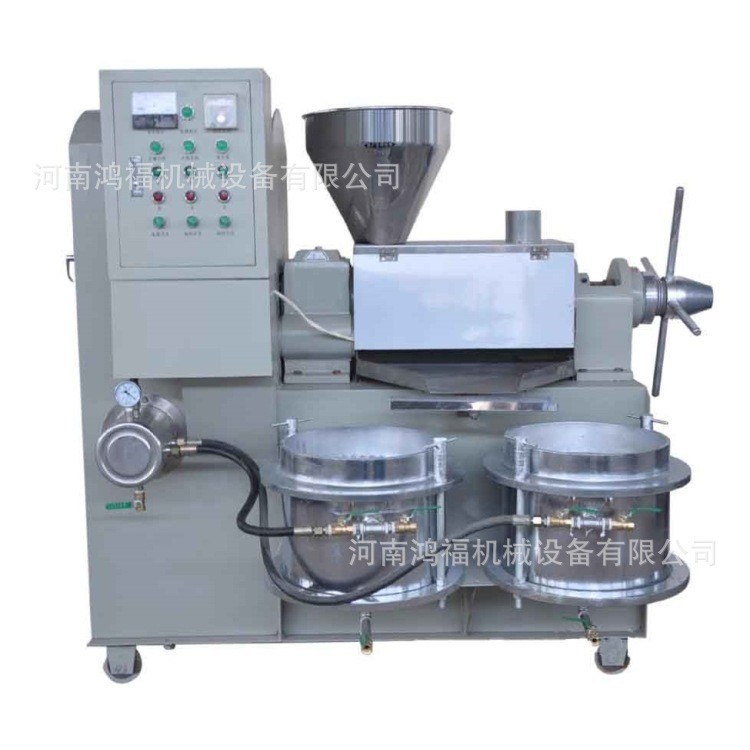 椰子大豆榨油机 全自动螺旋榨油机 甘肃商用花生芝麻榨油机图5