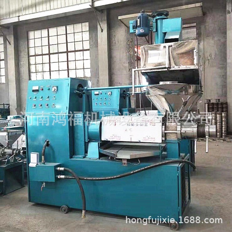 椰子大豆榨油机 全自动螺旋榨油机 甘肃商用花生芝麻榨油机图2