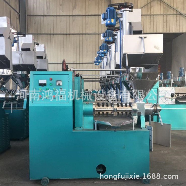 商用鳄梨榨油机 家用花生油全自动压榨机怎么卖 螺旋榨油机生产线图3