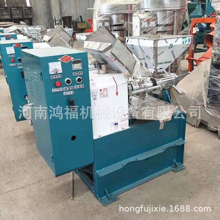 全自动商用螺旋榨油机参数棉麻子大豆葵花籽榨油机陕西商用榨油机图2