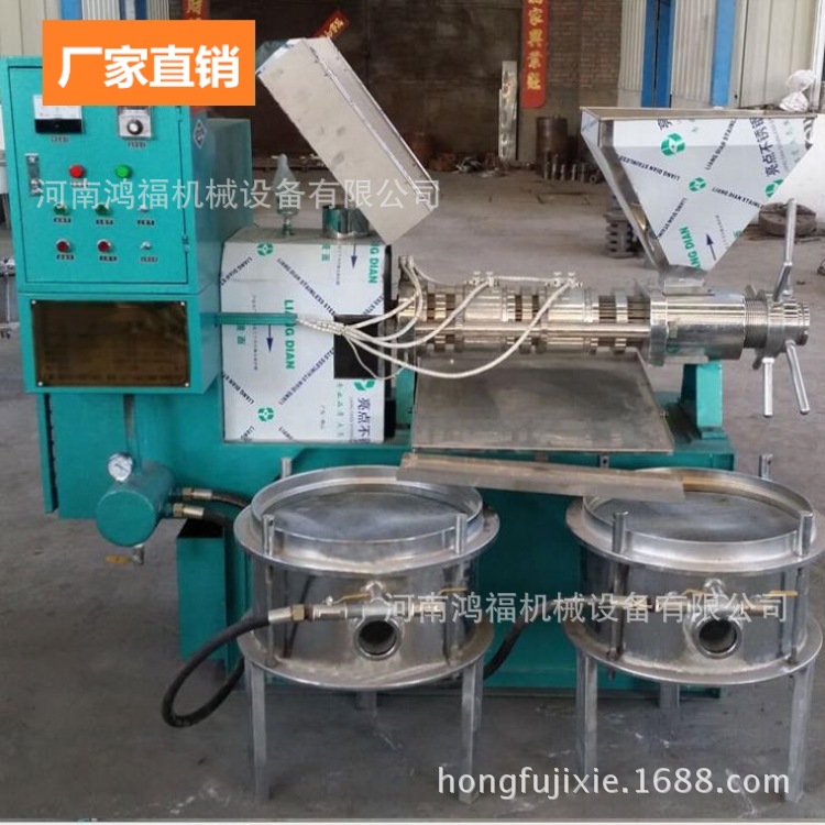 全自动螺旋榨油机