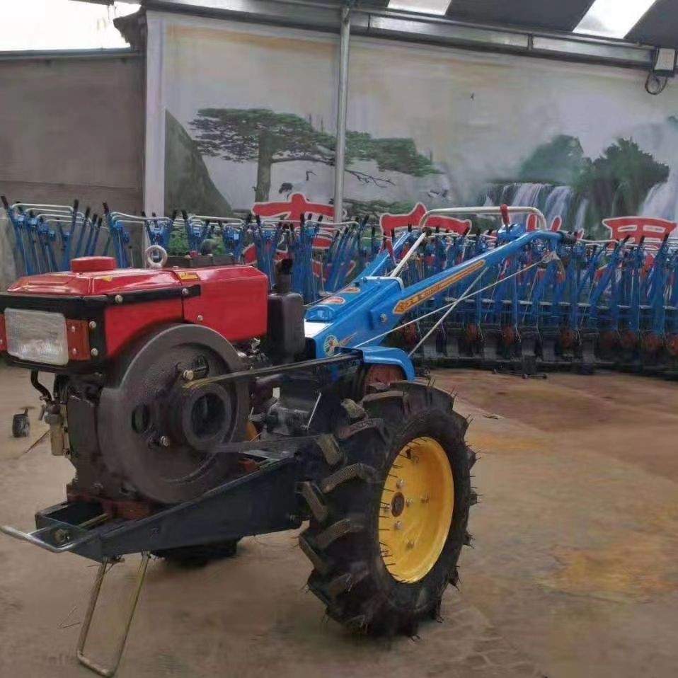 四川小地块耕地手扶拖拉机农田果园手扶旋耕机 草莓大葱开沟培土图2