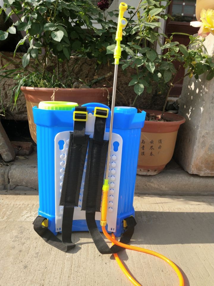 可调锂电瓶打农药喷雾器背负式电动喷雾器18L/20L高射程雾化农用图2