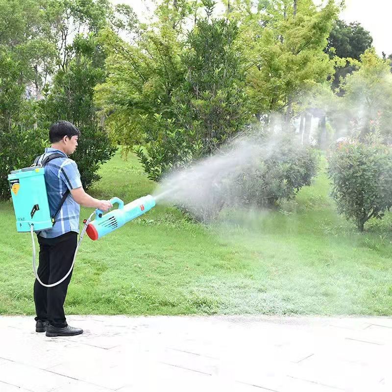 背负式 手动喷雾器家用农药机 可消毒用农用双管气压式图3