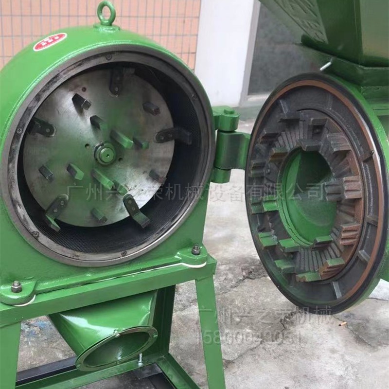 齿抓玉米粉碎机家用小型饲料多功能商用五谷杂粮干磨机打碎磨粉机图4