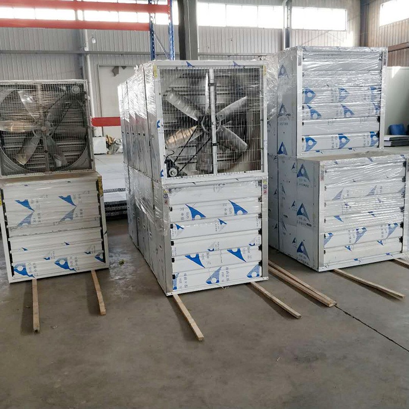 畜牧养殖场负压风机工业排风扇水帘换气扇猪场推拉重锤式抽风机图2