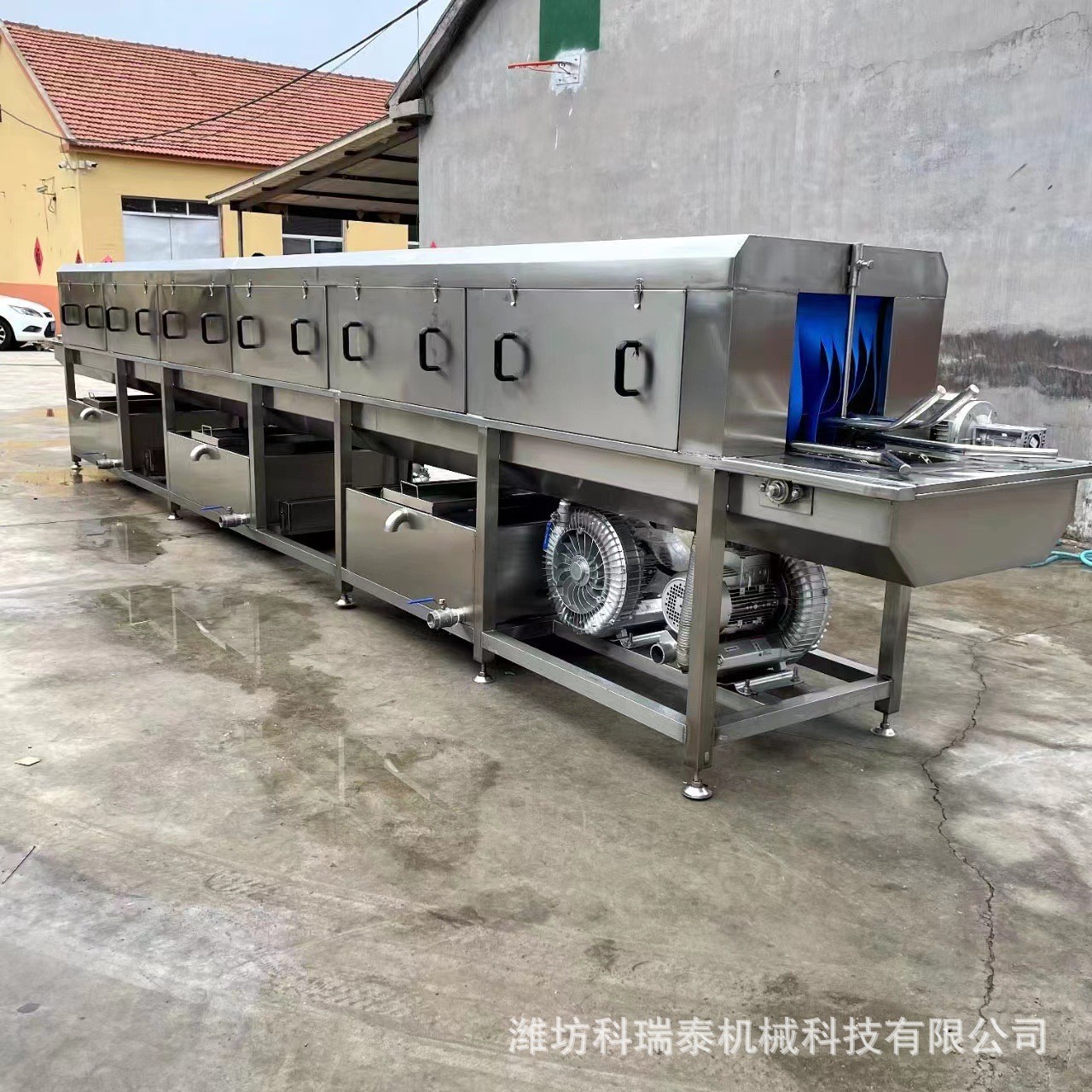 商用鸡蛋筐自动清洗机 大型洗筐线 豆芽筐鸭蛋筐都可以使用图4