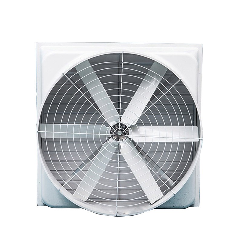 直驱风机厂家喇叭形工业厂房通风设备养殖场玻璃钢负压风机排风扇图5