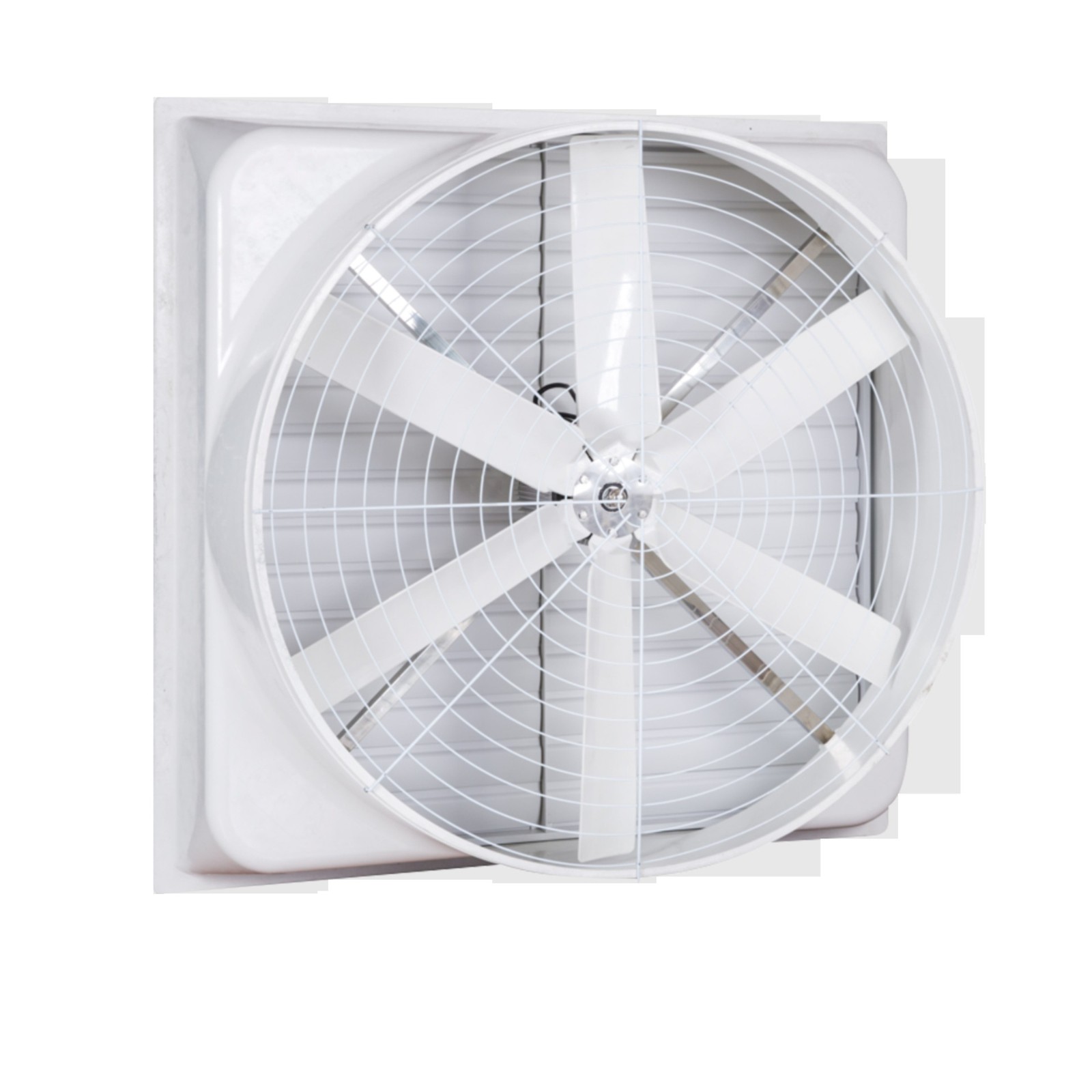 直驱风机厂家喇叭形工业厂房通风设备养殖场玻璃钢负压风机排风扇图4