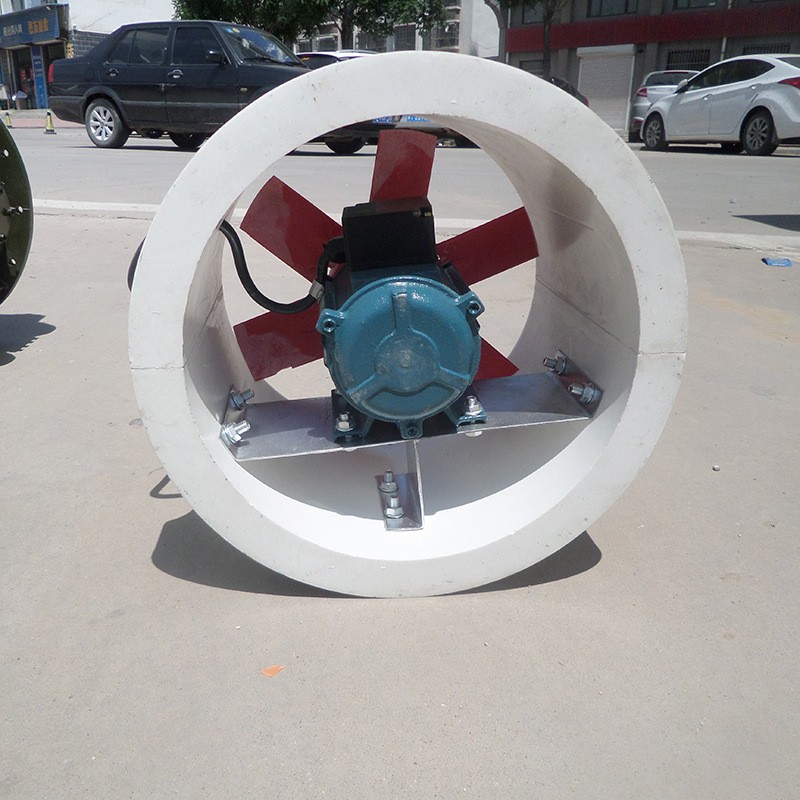 工业轴流通风机防爆管道风机岗位式大风量玻璃钢静音风机图3