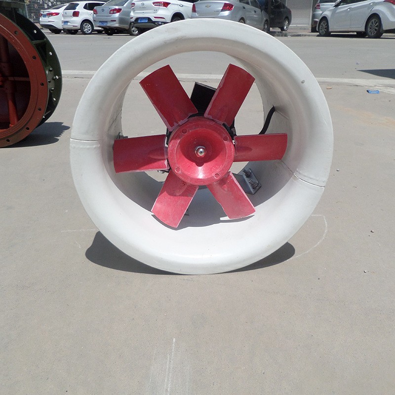 工业轴流通风机防爆管道风机岗位式大风量玻璃钢静音风机图4