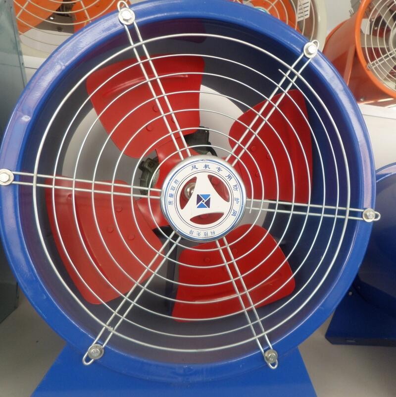 低噪静音轴流风机工业厂房高速排风机通风排烟设备图3