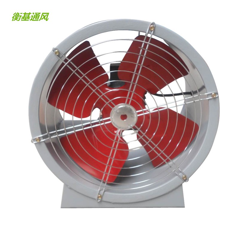 低噪静音轴流风机工业厂房高速排风机通风排烟设备图4