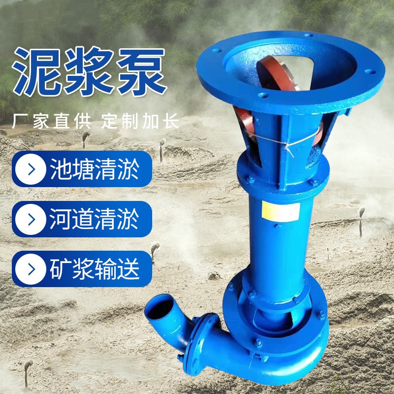 立式泥浆泵吸沙泵抽沙泵浮筒采砂泥沙泵液下式水泵池塘清淤排污泵
