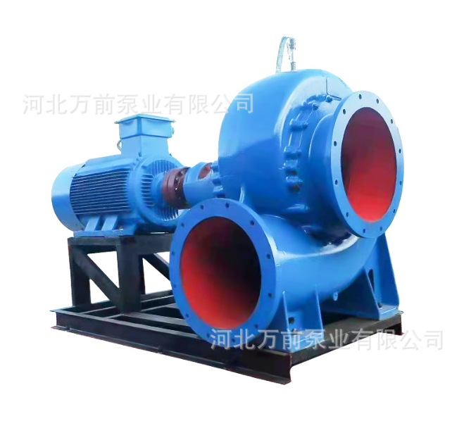 HW卧式混流泵柴油机水泵大流量防汛泵组蜗壳式灌溉泵柴油机农用泵图4