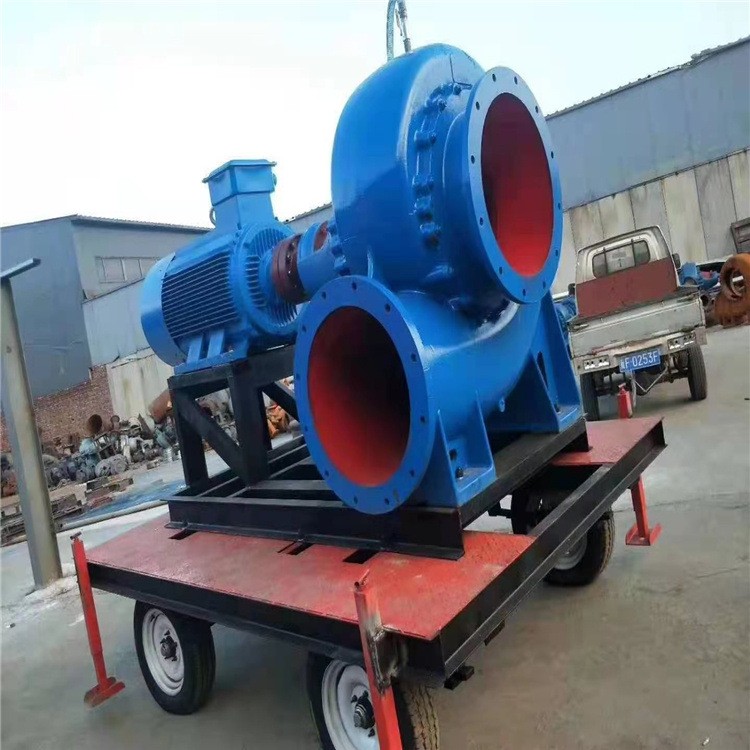 200HW-8大流量卧式混流泵水利工程城市排涝泵柴油机农用水泵图2