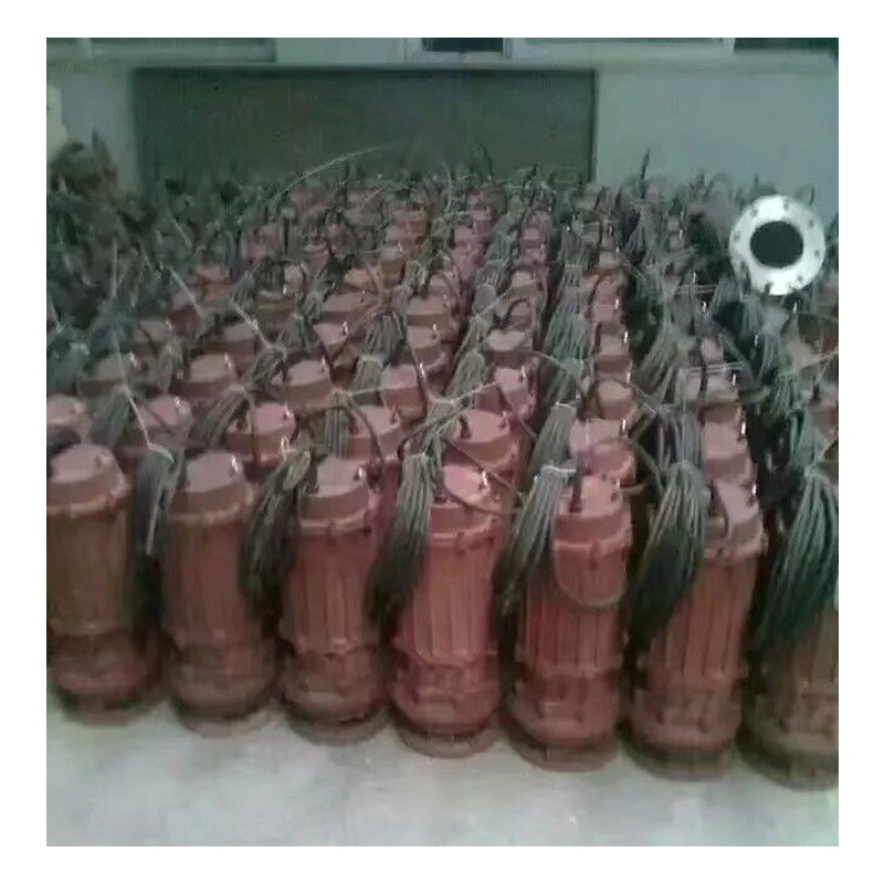 厂家供应WQ排污泵无堵塞潜水泵污水泵大流量污泥化粪池抽粪排污泵图2