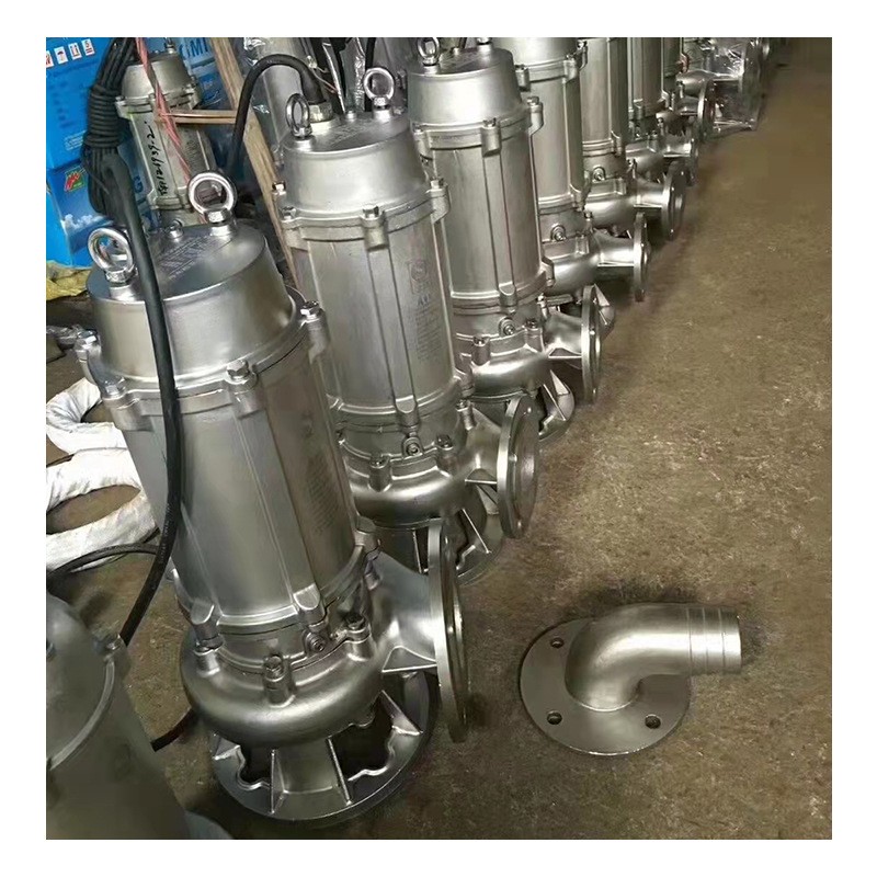 厂家供应 JYWQ型不锈钢自动搅匀潜水排污泵大流量快速排污潜水泵图4