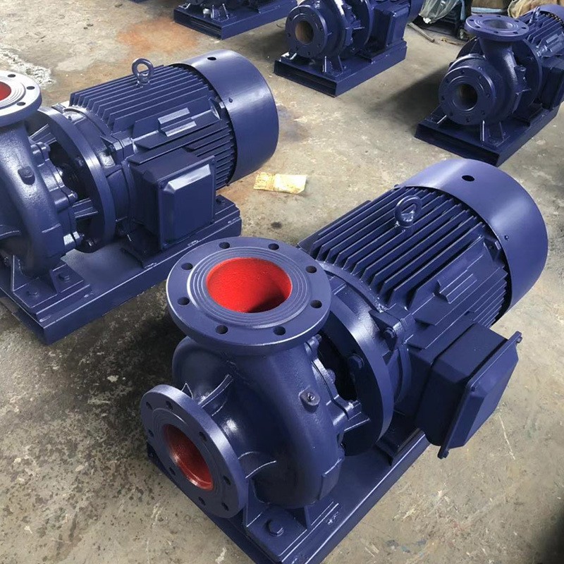 ISW卧式管道离心泵厂不锈钢防爆增压冷却循环水泵楼层变频供水泵图3