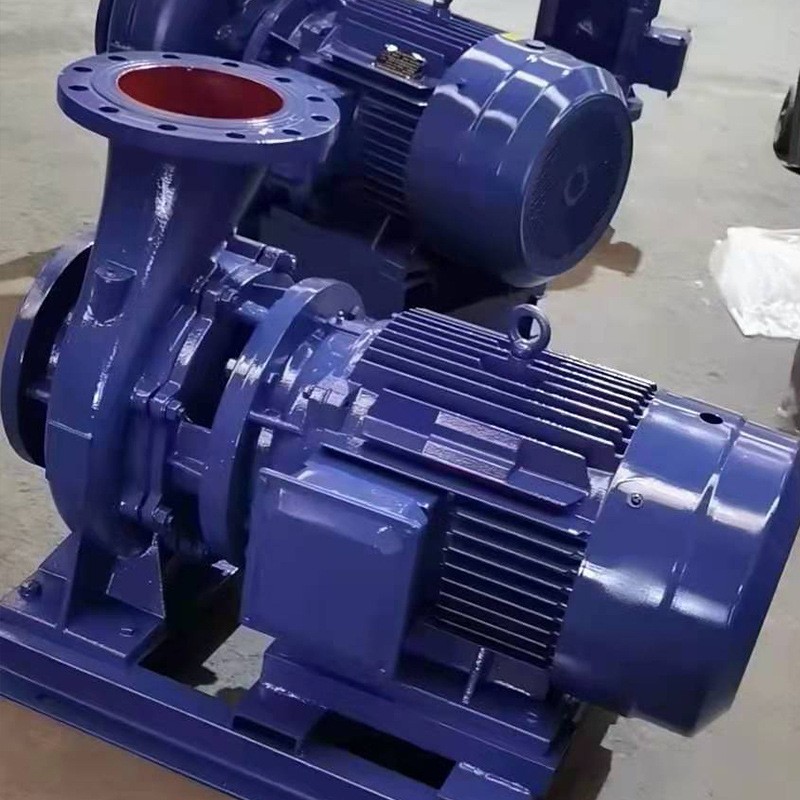 ISW/ISG管道离心泵 卧式/立式管道增压泵循环水泵工业冷却塔水泵图2