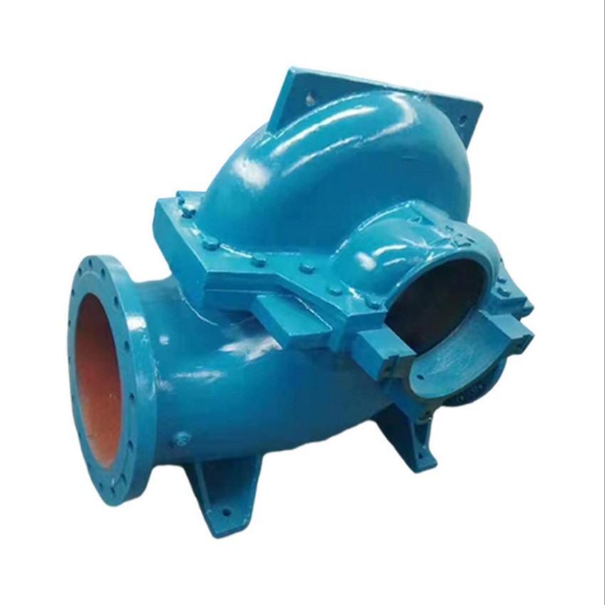 S/SH型双吸离心泵大流量农田灌溉泵泄洪排涝水泵不阻塞中开双吸泵图4