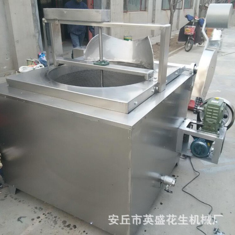 花生油炸机全自动油炸机蜂蜜花生设备蚕豆豌豆油炸锅花生机械图3