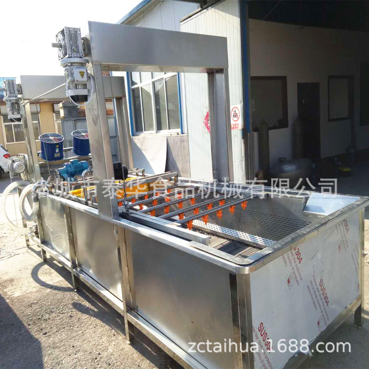 厂家销售 芦荟泥土清洗机 全自动芦荟表面清洗机 芦荟表面清洗机图2