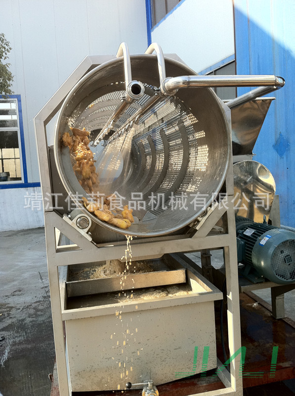 滚筒清洗机(生姜清洗中)