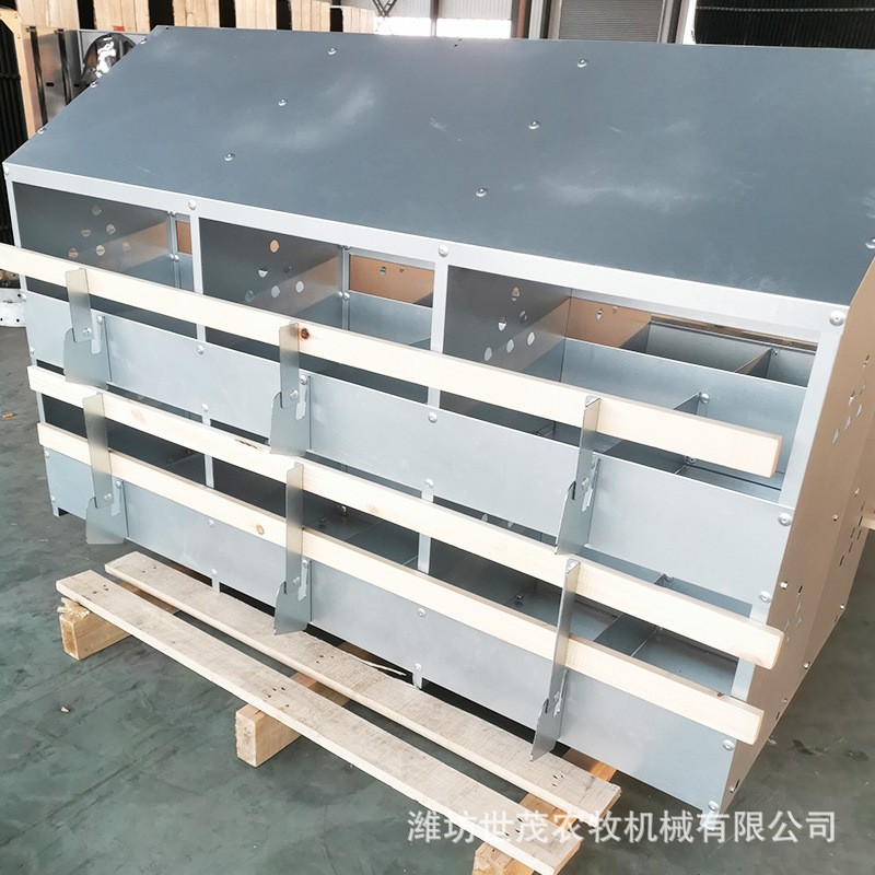 产蛋箱 人工捡蛋箱24穴母鸡产蛋箱蛋窝草垫家禽养殖设备蛋箱图3
