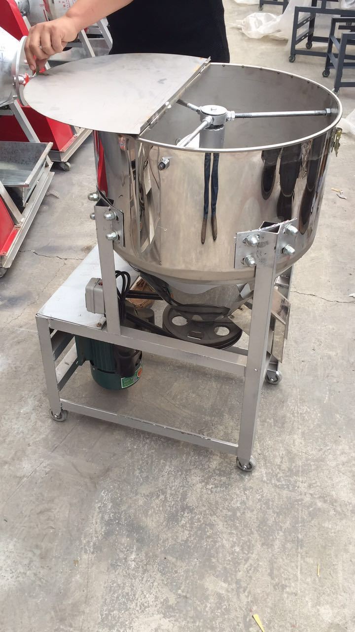 小麦拌种机饲料搅拌机玉米水稻种子包衣机小型家用养殖颗粒拌药机图4