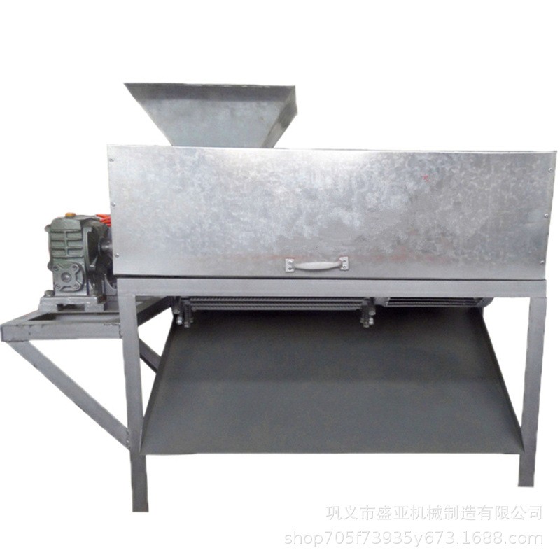 现货夏威夷果脱皮机 不洒药不用捂现摘现剥澳洲坚果脱青皮机器图4