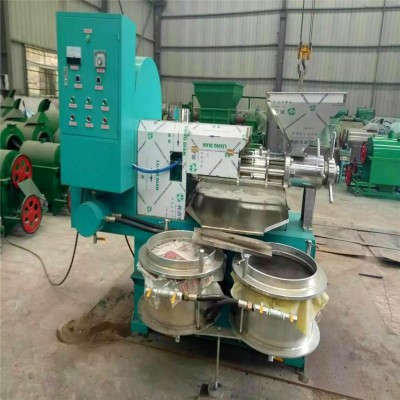 自动大豆榨油机 螺旋花生榨油机 茶籽榨油生产线占地面积小