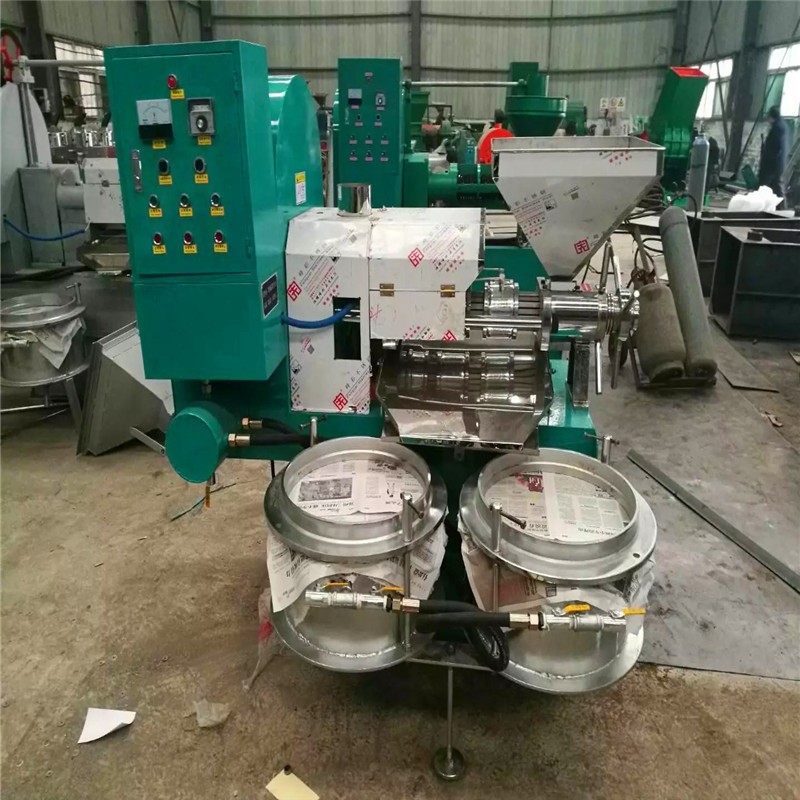 商用多功能125型螺旋榨油机全套设备 厂家销售节能菜籽榨油机图3