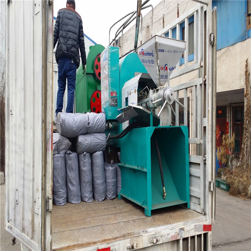 厂家直供的螺旋榨油机多少钱一台 新型125榨油机 菜籽螺旋榨油机图4