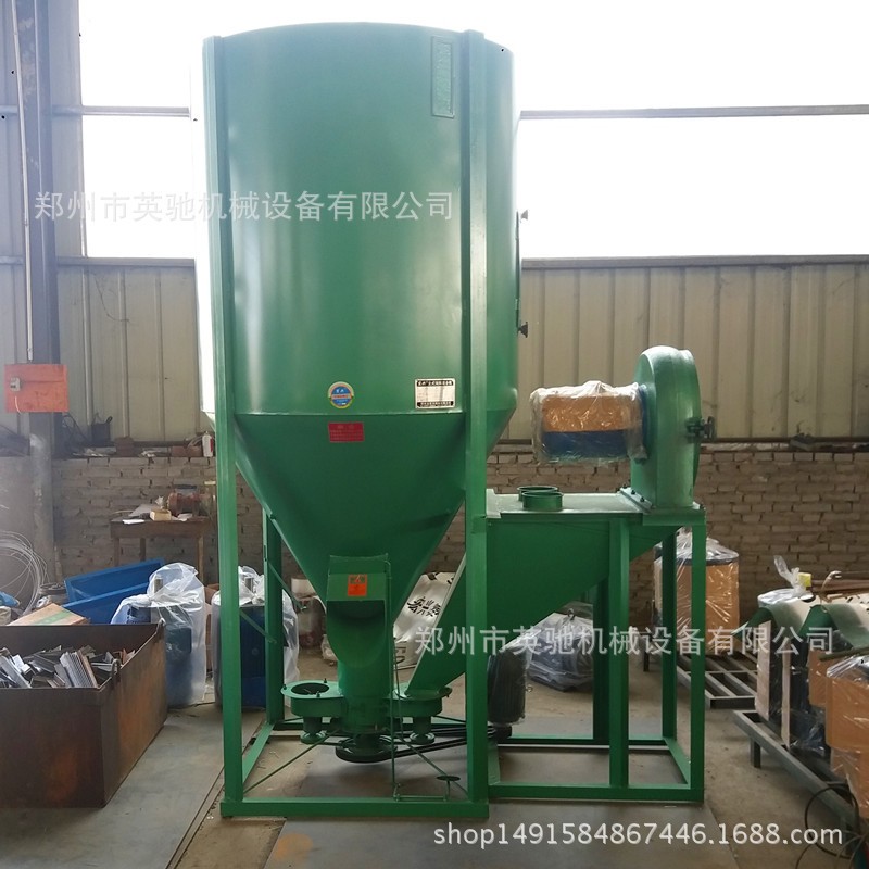 自吸式饲料粉碎搅拌一体机 农场养殖草料粉碎机 玉米粉碎机图3