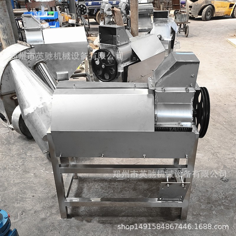 不锈钢杏仁杏核果肉机分离机 毛桃山杏脱核机 鲜杏去肉机图2