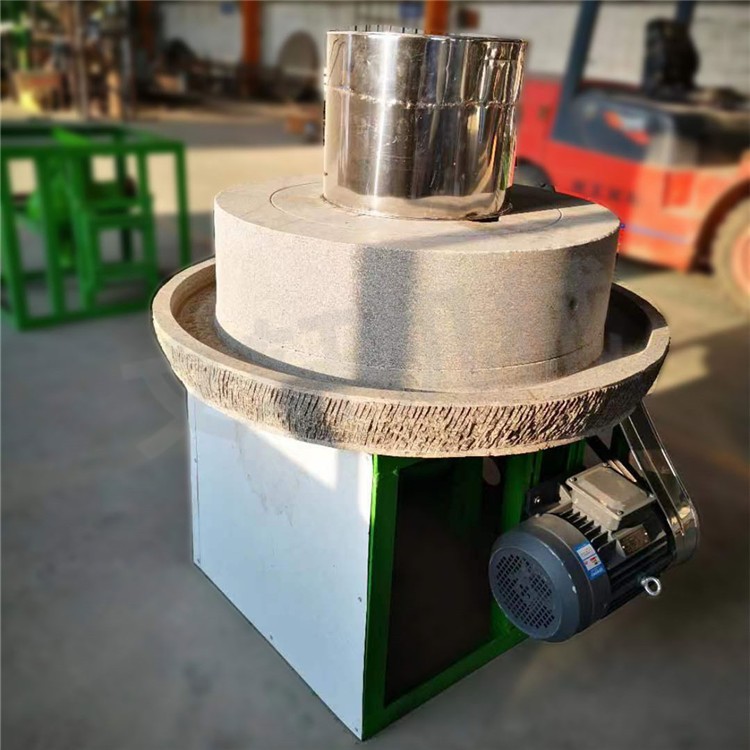 直径70电动磨粉机 文轩花岗石电动磨粉机 出浆细腻电动磨糊机图3