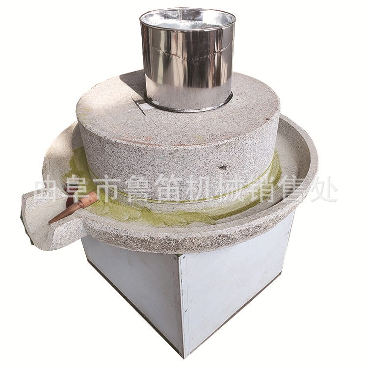 直径70电动磨粉机 文轩花岗石电动磨粉机 出浆细腻电动磨糊机图5