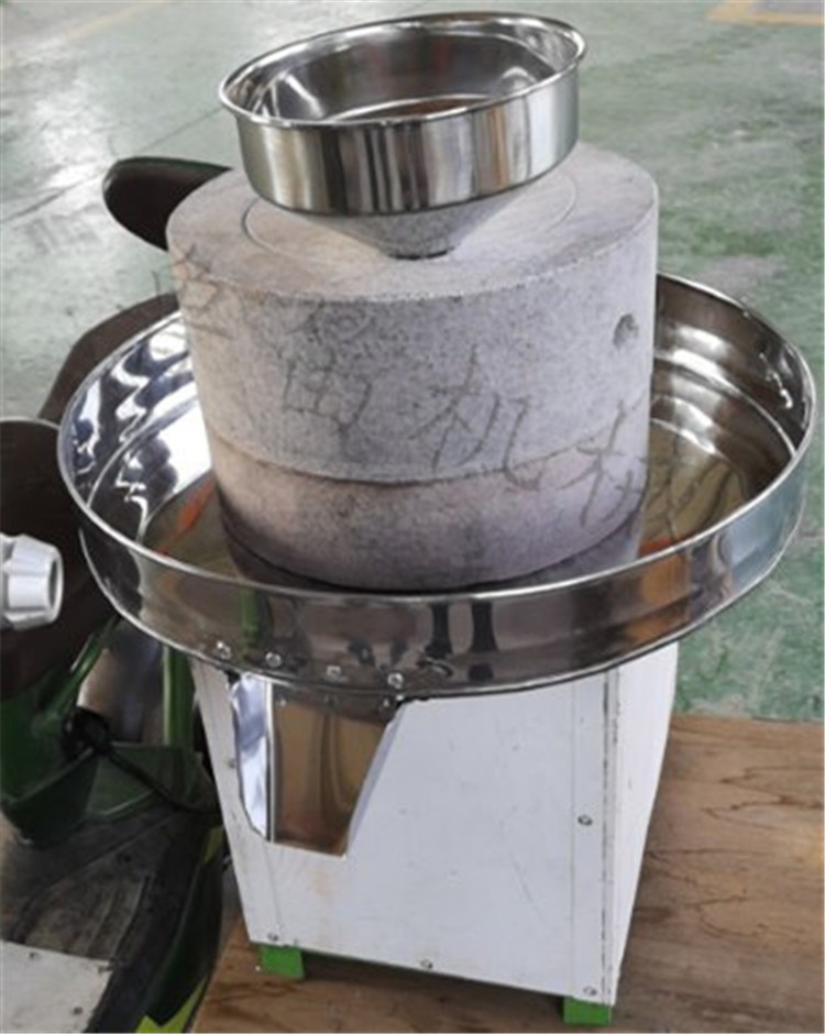 威海玉米糊电动石磨家用电小型豆浆石磨机豆腐石磨磨浆机图4