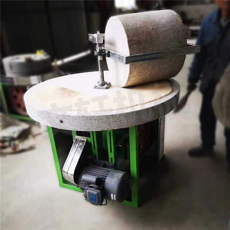 健康电动磨浆机 文轩 全自动面粉石磨机 低温电动豆浆石磨图2