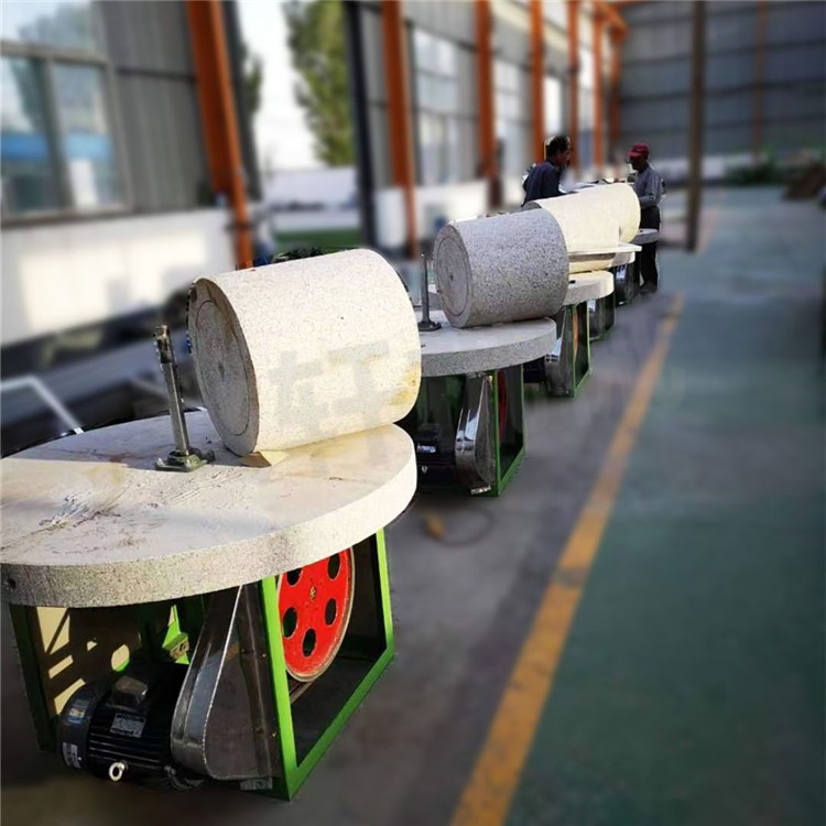 健康电动磨浆机 文轩 全自动面粉石磨机 低温电动豆浆石磨图3