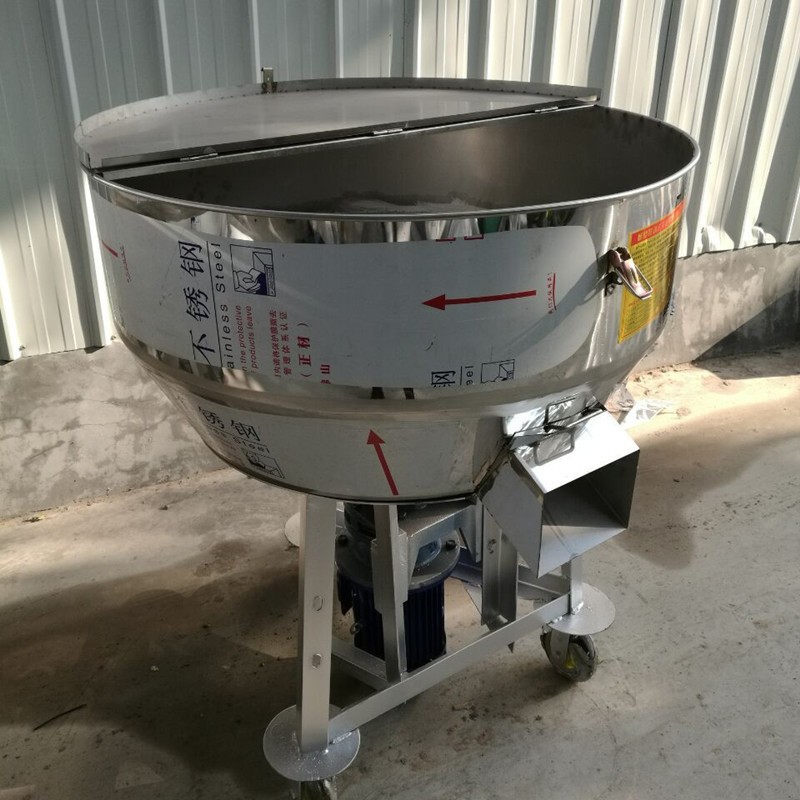 干湿两用搅拌机饲料颗粒粉末混料机 小型不锈钢立式搅拌机图3
