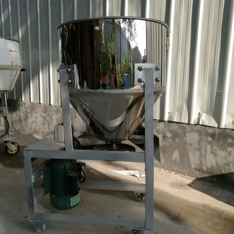 小型立式饲料粉末颗粒搅拌机机 不锈钢平口调味料 火锅底料搅拌机图2