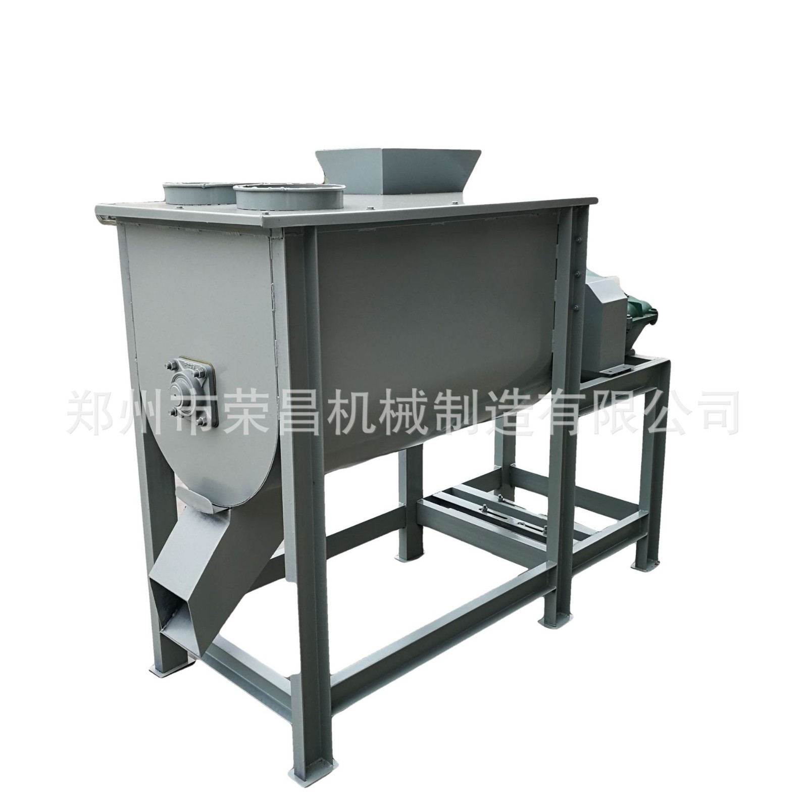 玉米饲料搅拌机 卧式小型粉料饲料混合搅拌机 颗粒料混合搅拌机图5