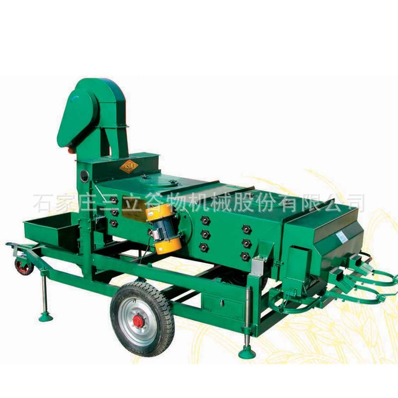 黑豆苞米油葵南瓜籽加工平面直线筛三层四层分级筛分机带提升机图5